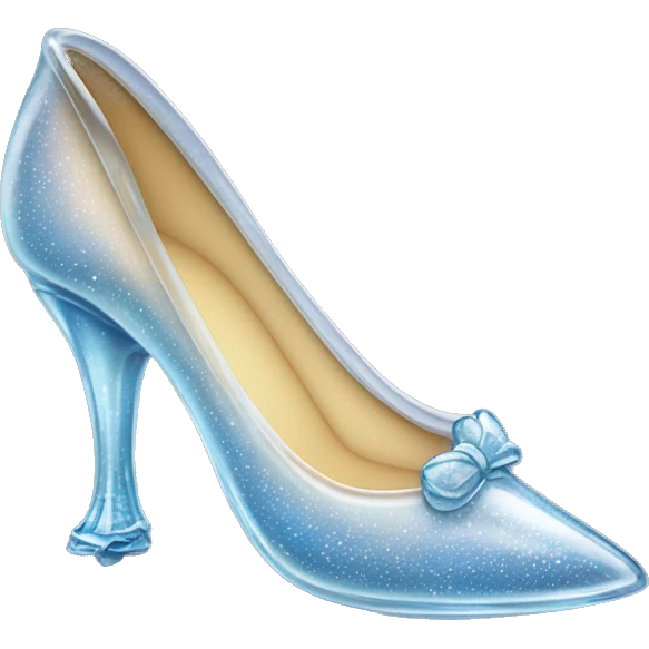 Cinderella’s glass slipper emoji