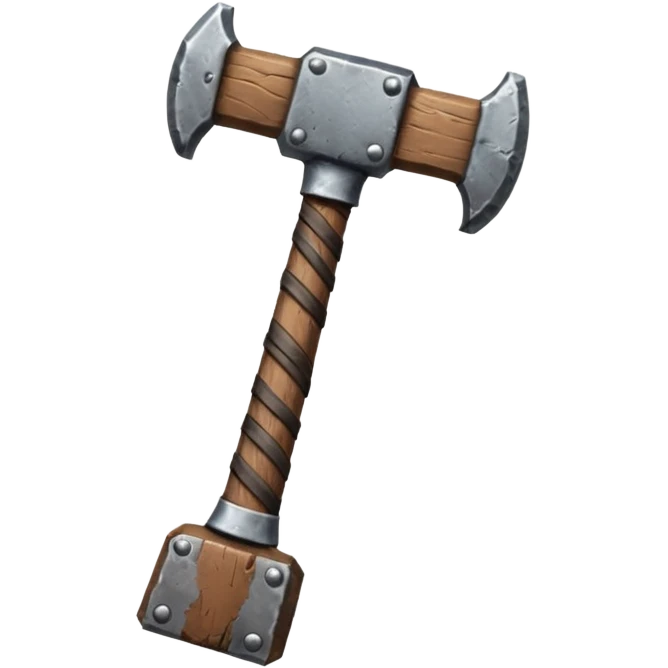 Viking hammer emoji