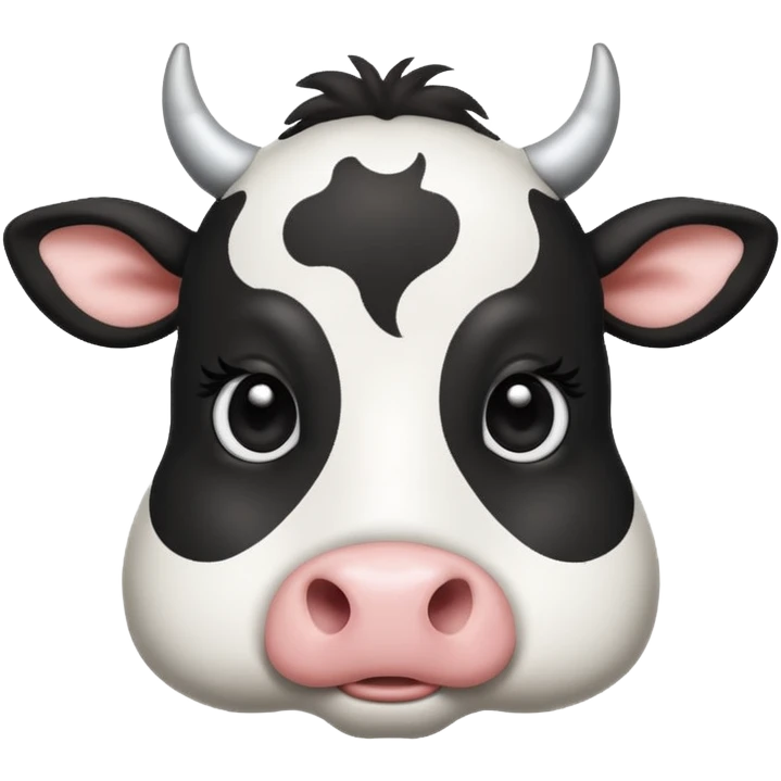 Really cute cow  emoji