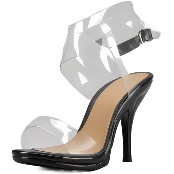 PVC platform heels  emoji