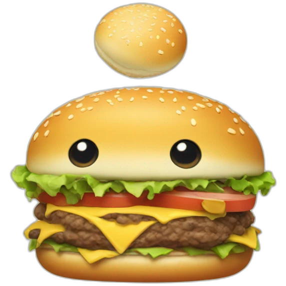 grogu eat burger emoji
