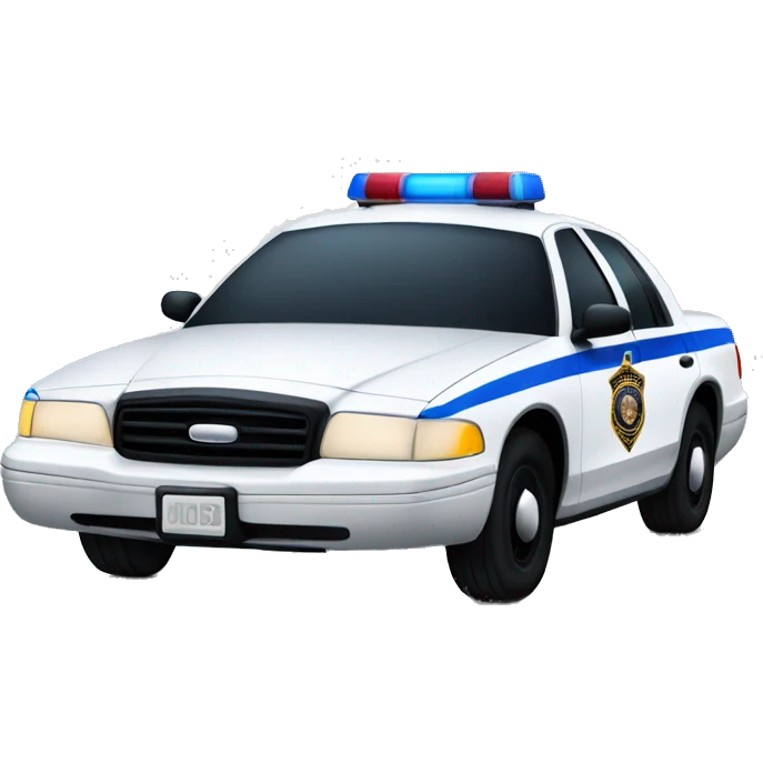 Cop car emoji
