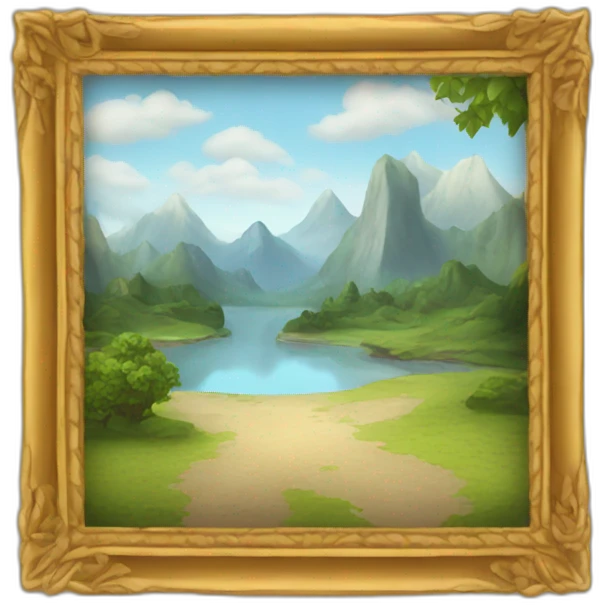 picture frame emoji