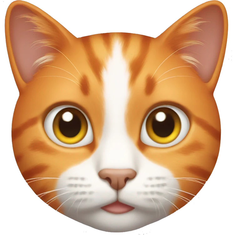 Orange cat emoji