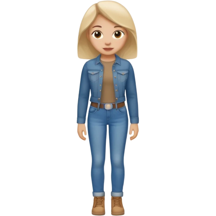 Girl jeans emoji