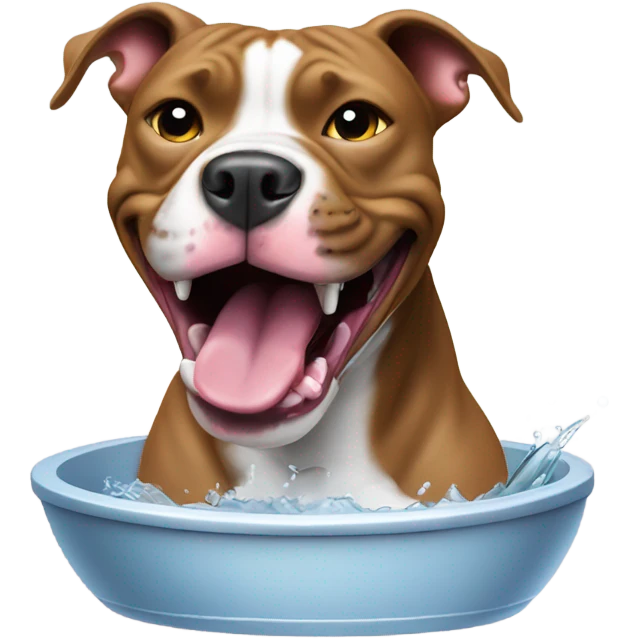 Pitbull thirsty  emoji