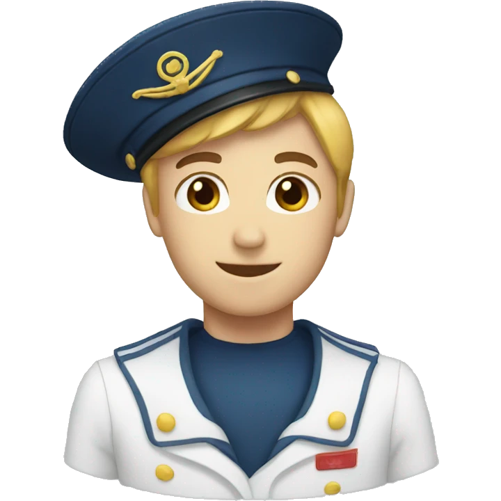 A sailor cap emoji