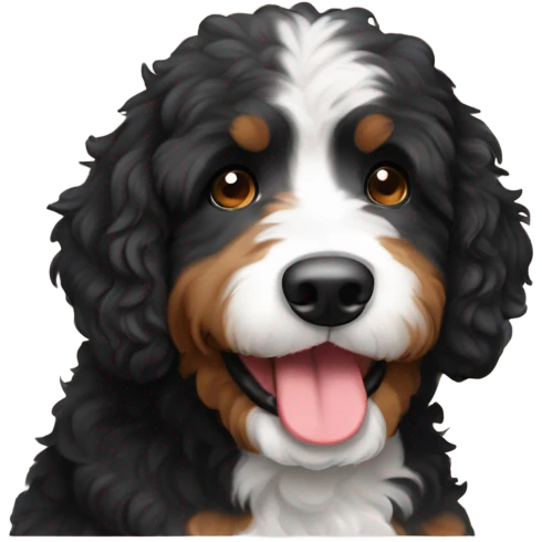 bernedoodle  emoji