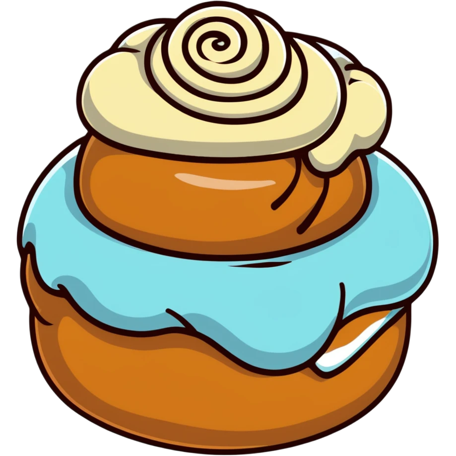 Cinnamon bun emoji