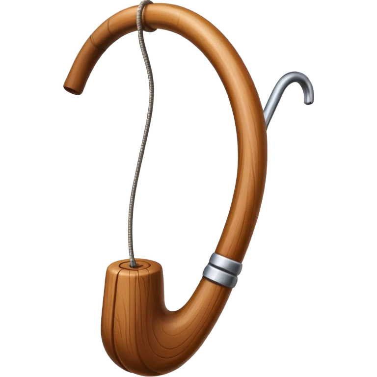Hooked cane emoji