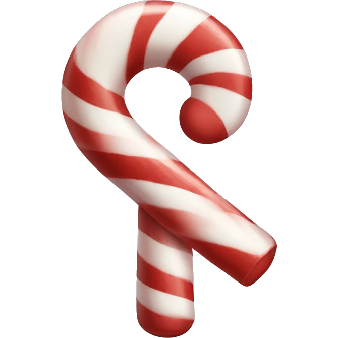 candy cane emoji