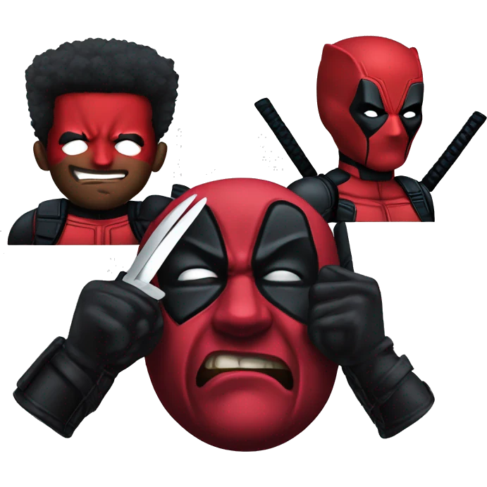 Deadpool wolverine emoji