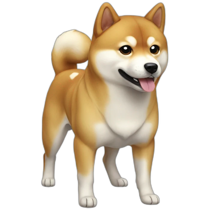 Shiba-typhoon emoji