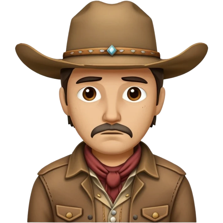 vaquero triste emoji