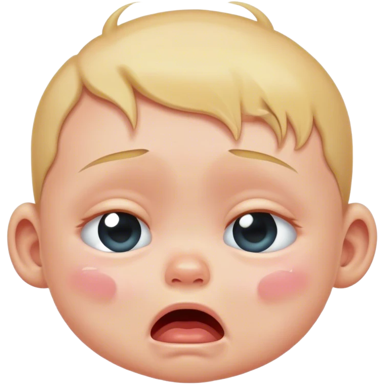 baby cry emoji