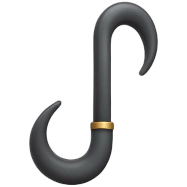 shepherd's crook emoji