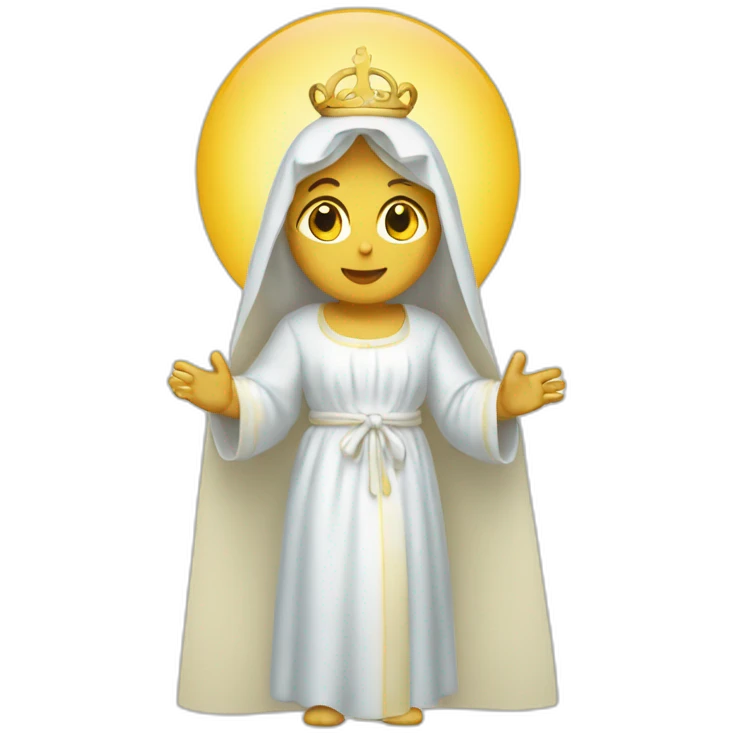 La vierge marie emoji