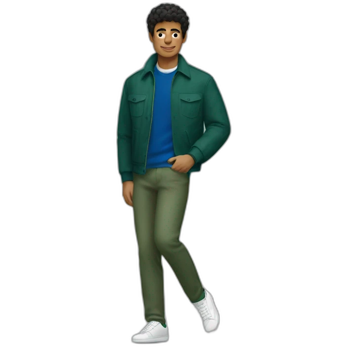 Latin Guy with Lacoste emoji