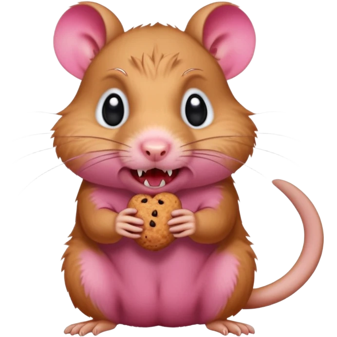 a Rabid Gerbil begging for food emoji