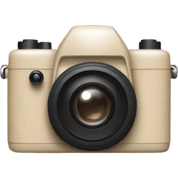beige camera emoji