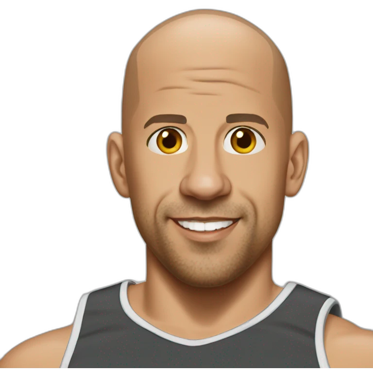 Vin Diesel baloncesto emoji