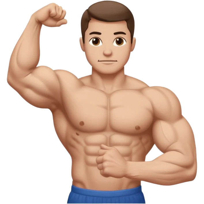 Flexing arm with no color tattoo sleeve emoji