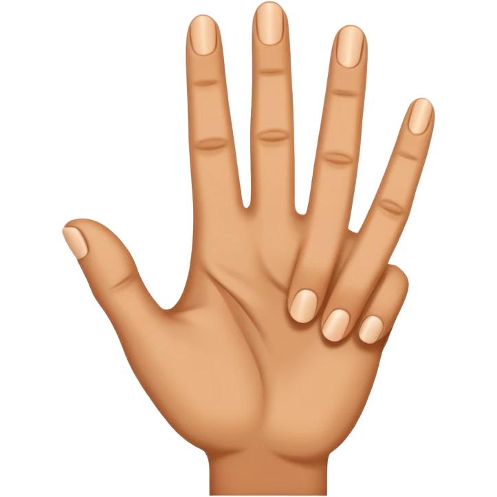 in hand make me a T sign emoji