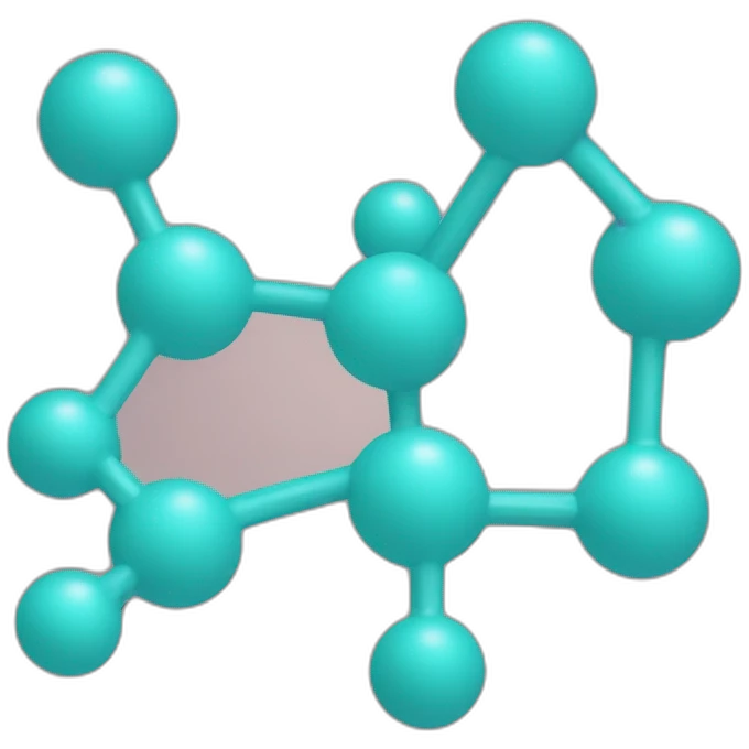 Niacinamide molecule emoji