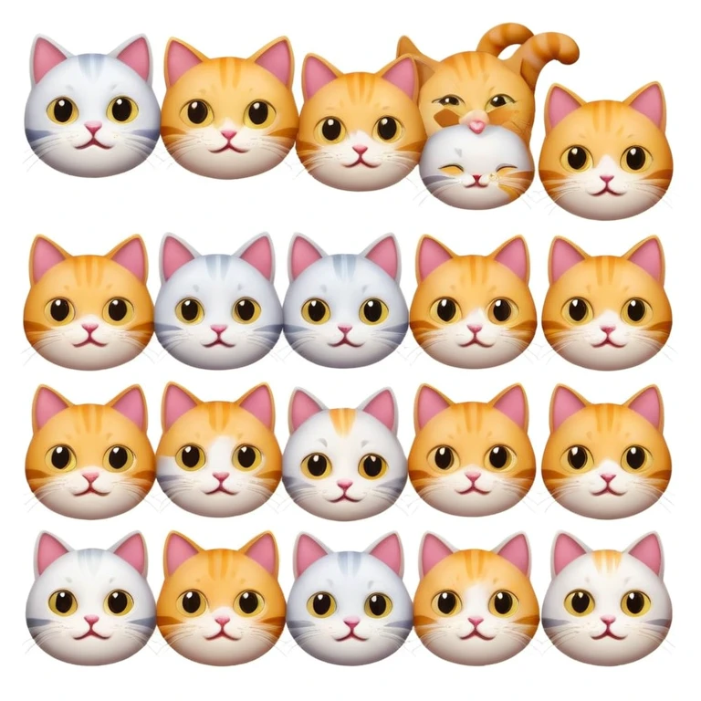 Meme cats emoji