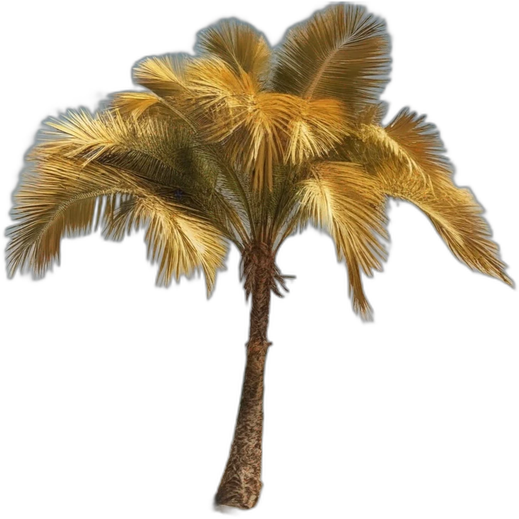 Golden Palm emoji