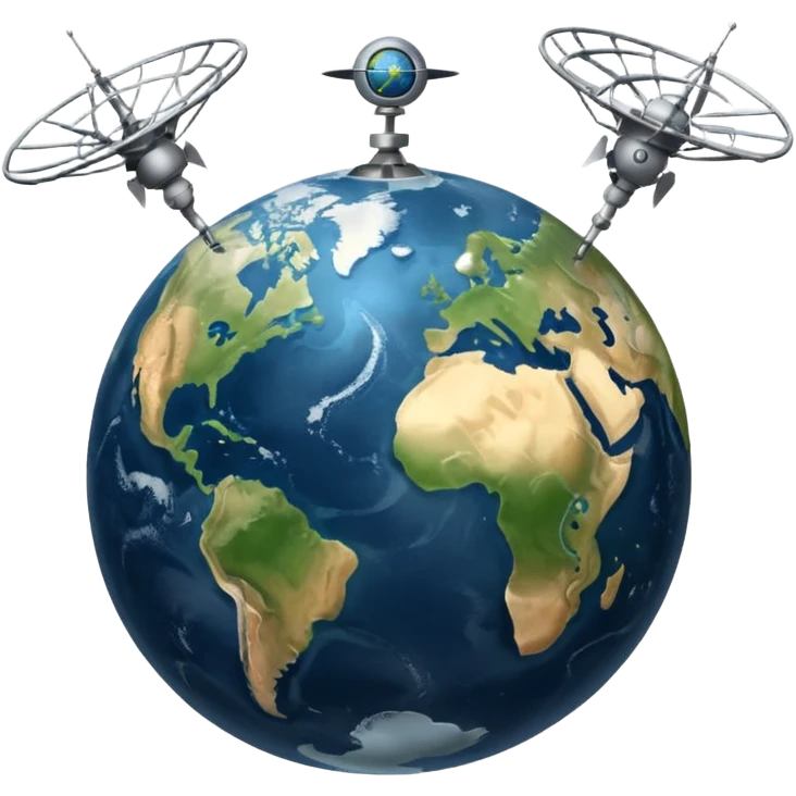 GPS-satellite system emoji