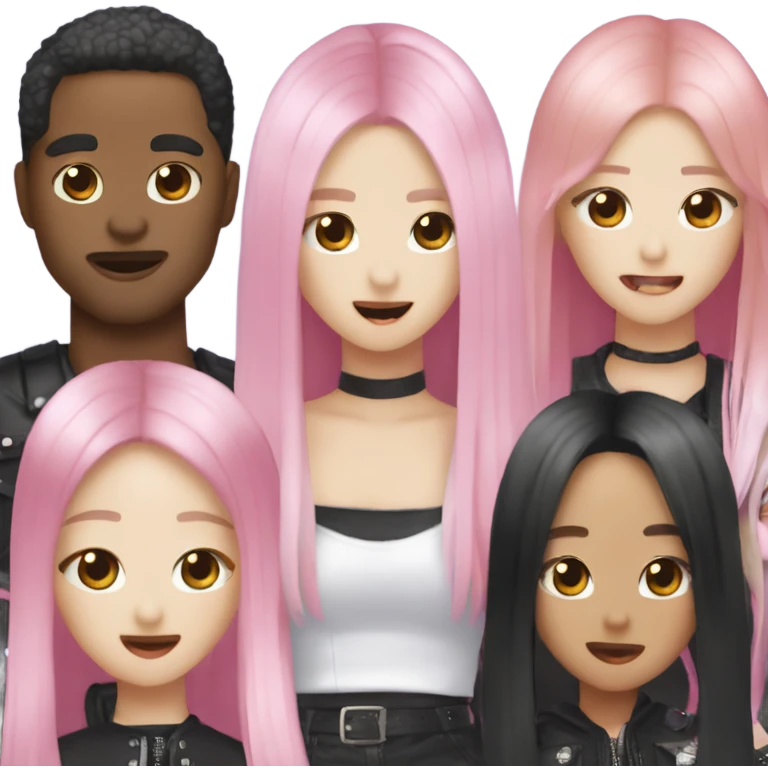 Lightsick of kpop group blackpink  emoji