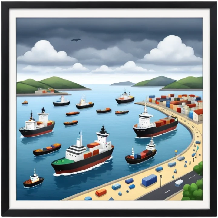 Sea Port emoji