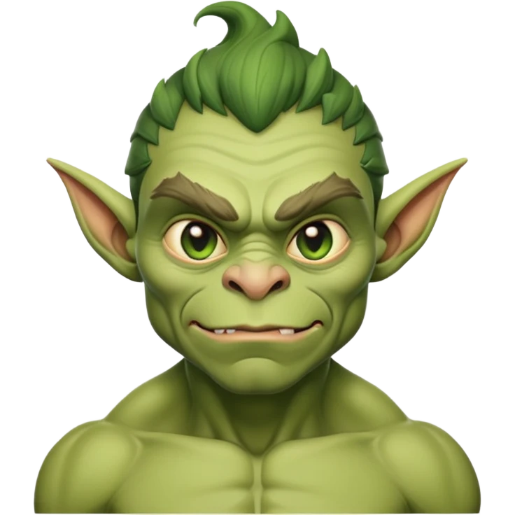 Naked goblin-male emoji