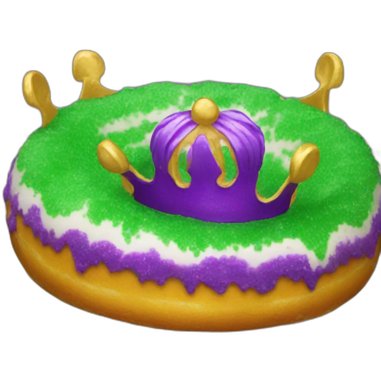 king cake emoji