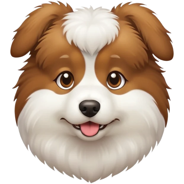 Dog with booty cheeks  emoji