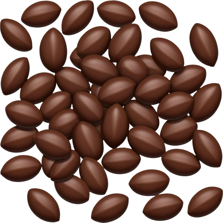 chocolate covered almonds emoji