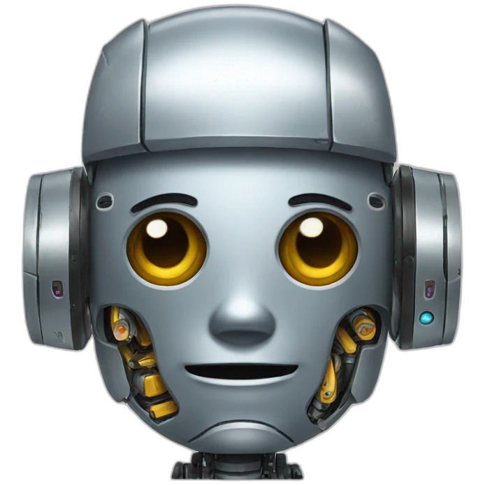 robot with many details emoji