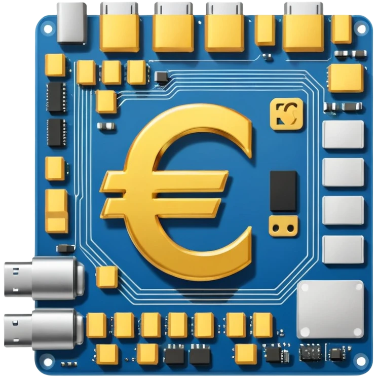 Motherboard euro sign  emoji