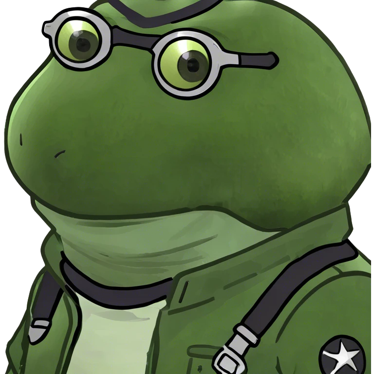 bufo dressed as pilot emoji