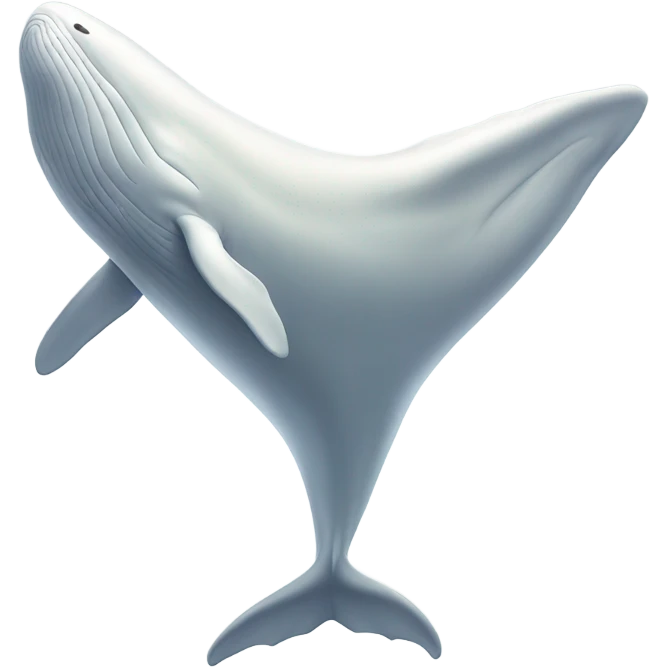 white whale , underside emoji