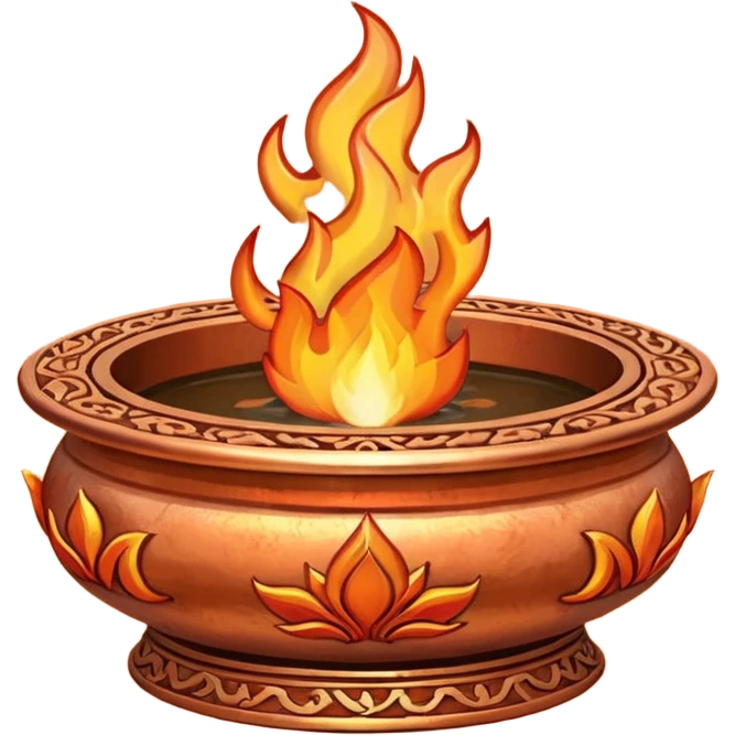 Hawan kund emoji