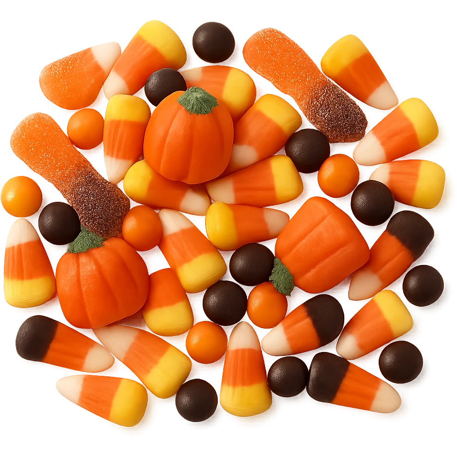 Halloween candy, remove background emoji