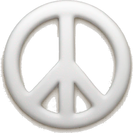 peace sign emoji