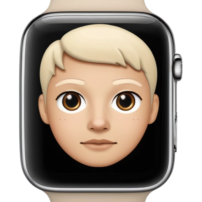 persona con apple watch emoji