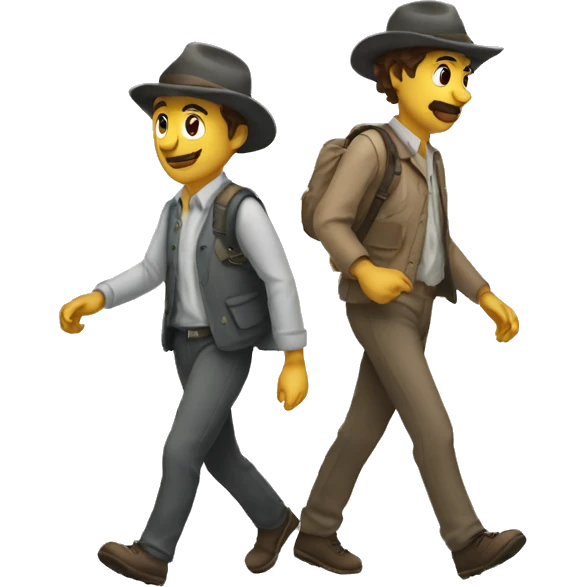 If strolling forth  emoji