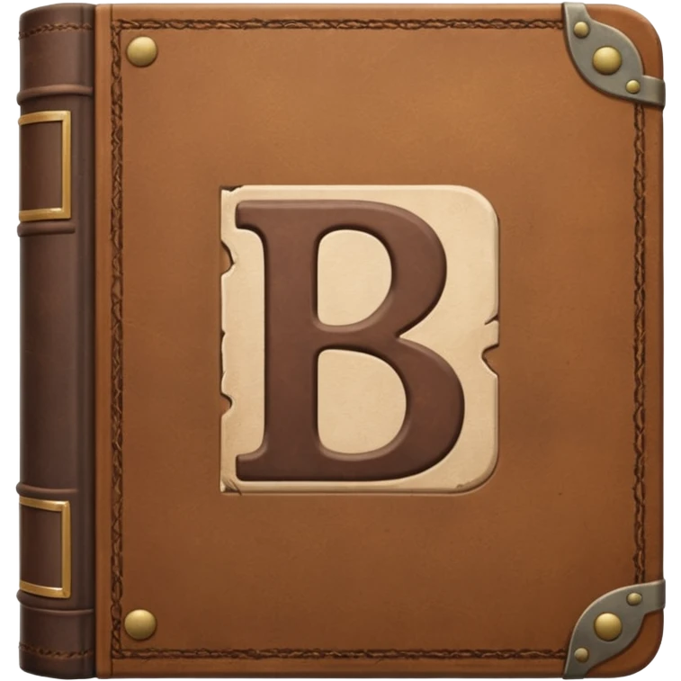 a book with label "B1" on its cover emoji