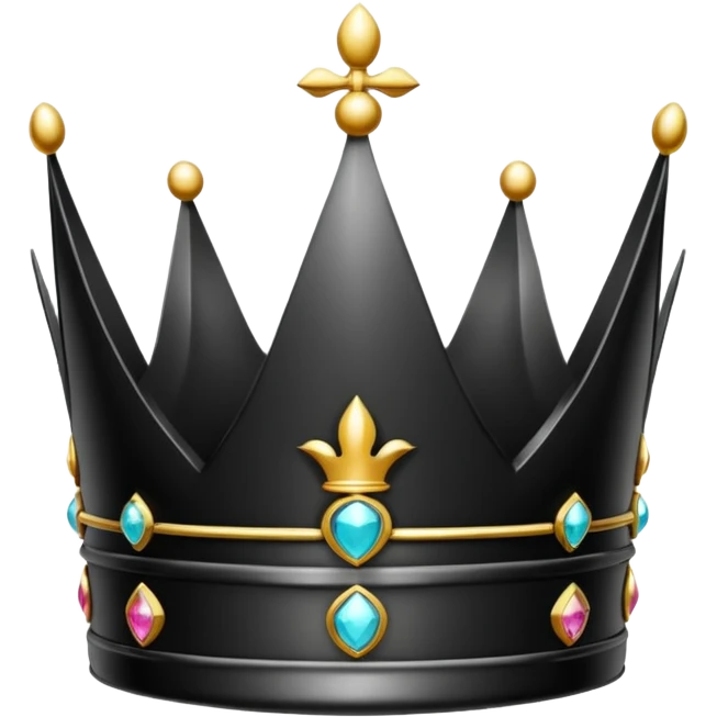 black corwn emoji