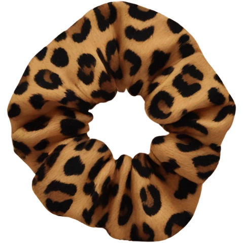 Leopard print scrunchie  emoji