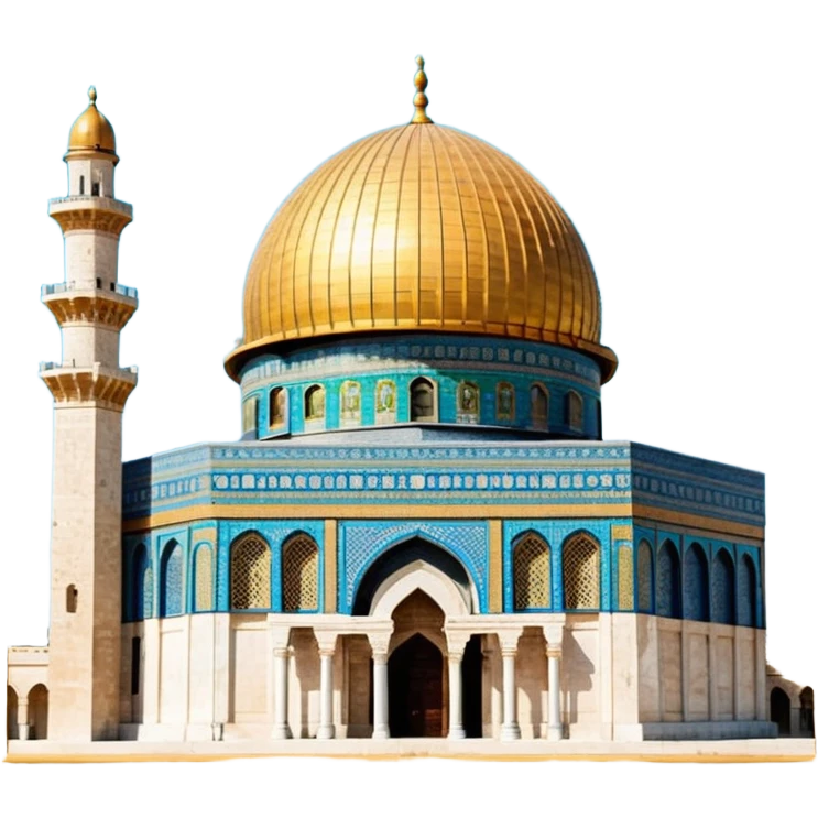 Dome of the rock, Palestine emoji